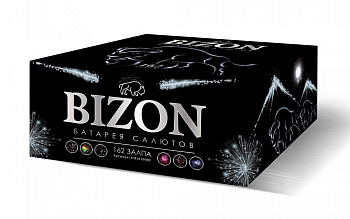 Батарея салютов BIZON - 162 залпов1,2 (УРАЛСАЛЮТ)